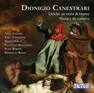 CANESTRARI - LIRICHE SU VERSI DI DANTE CD