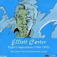 CARTER /  GROUP FOR CONTEMPORARY MUSIC - 8 COMPOSITIONS CD