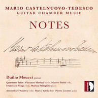 CASTELNUOVO-TEDESCO /  MEUCCI -TEDESCO / MEUCCI - NOTES CD
