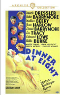 DINNER AT EIGHT (1933) DVD