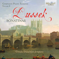 DUSSEK / DUTSCHLER - COMPLETE PIANO SONATAS 8 CD
