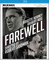 FAREWELL (ABSCHIED) (1930) BLURAY
