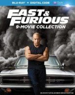 FAST & FURIOUS 9 MOVIE COLLECTION BLURAY