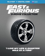 FAST & FURIOUS 9-MOVIE COLLECTION BLURAY