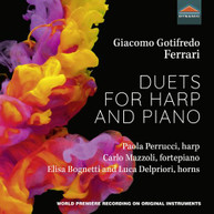 FERRARI /  PERRUCCI / DELPRIORI - DUETS FOR HARP & PIANO CD