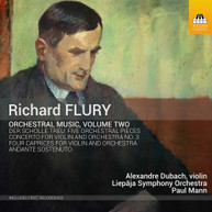 FLURY / DUBACH / MANN - ORCHESTRAL MUSIC 2 CD
