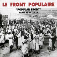 FRONT POPULAIRE PARIS 1934 -1939 / VARIOUS CD
