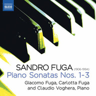 FUGA /  GIACOMO FUGA / VOGHERA - PIANO SONATAS 1 - PIANO SONATAS 1-3 CD