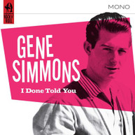GENE SIMMONS - I DONE TOLD YOU! CD