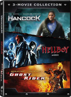 GHOST RIDER (2007) / HANCOCK / HELLBOY (2004) DVD