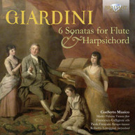 GIARDINI / CONSERTO MUSICO - 6 SONATAS FOR FLUTE CD