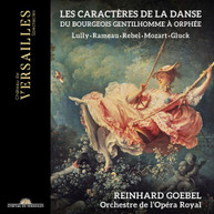GLUCK / GOEBEL / ORCHESTRE DE L'OPERA ROYAL - LES CARACTERES DE LA CD