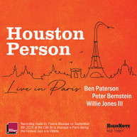 HOUSTON PERSON - HOUSTON PERSON LIVE IN PARIS CD