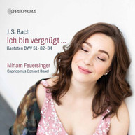 J.S. BACH /  FEUERSINGER / CAPRICORNUS CONSORT - ICH BIN VERGNUGT CD