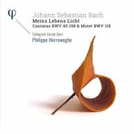 J.S. BACH / COLLEGIUM VOCALE GENT / HERREWEGHE - MEINS LEBENS LICHT CD