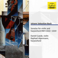 J.S. BACH / GAEDE / ALPERMANN - SONATAS FOR VIOLIN & HARPSICHO CD