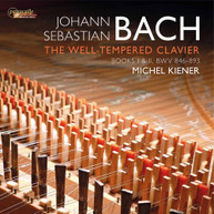 J.S. BACH / KIENER - WELL - WELL-TEMPERED CLAVIER CD
