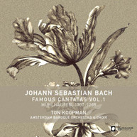 J.S. BACH / KOOPMAN - FAMOUS CANTATAS 1 CD