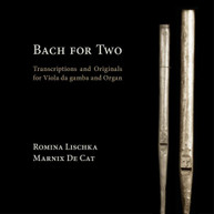 J.S. BACH / LISCHKA - BACH FOR TWO CD