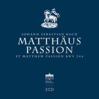 J.S. BACH / MAUERSBERGER / ADAM - ST MATTHEW PASSION CD