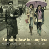 JOSE /  VINUELA / RAPADO - ANTONIO JOSE INCOMPLETO CD