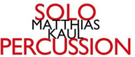 KAUL - SOLO PERCUSSION CD