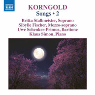 KORNGOLD / FISCHER / SIMON - SONGS 2 CD