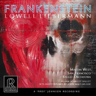 LIEBERMANN / SAN FRANCISCO BALLET ORCH / WEST - FRANKENSTEIN CD
