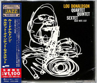 LOU DONALDSON - LOU DONALDSON QUARTET / QUINTET / SEXTET CD