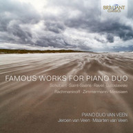 LUTOSLAWSKI / VEEN - FAMOUS WORKS FOR PIANO DUO CD