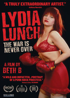 LYDIA LUNCH: THE WAR IS NEVER OVER (2019) DVD