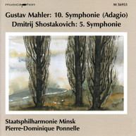 MAHLER /  STATE PHILHARMONIC ORCH MINSK / PONNELLE - SYMPHONIE 10 CD