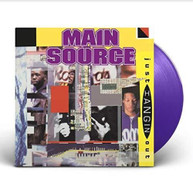 MAIN SOURCE - JUST HANGIN' OUT / LIVE AT THE BARBECUE (PURPLE) VINYL