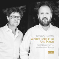 MARTINU / NOUZOVSKY / SEKERA - WORKS FOR CELLO & PIANO CD