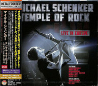 MICHAEL SCHENKER - TEMPLE OF ROCK LIVE IN EUROPE CD