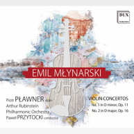 MLYNARSKI /  PLAWNER / PRZYTOCKI - VIOLIN CONCERTOS 1 & 2 CD