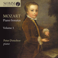 MOZART /  DONOHOE - PIANO SONATAS 5 CD