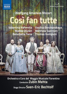 MOZART /  TORRE / BERZHANSKAYA - COSI FAN TUTTE DVD