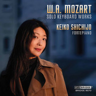 MOZART / SHICHIJO - SOLO KEYBOARD WORKS CD