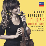 NICOLA BENEDETTI /  JUROWSKI / LONDON PHIL ORCH - ELGAR VIOLIN CONCERTO CD