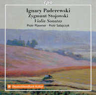 PADEREWSKI / PIOTR PLAWNER / PIOTR SALAJCZYK - VIOLIN SONATAS CD