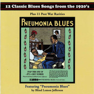 PNEUMONIA BLUES / VARIOUS CD