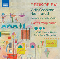 PROKOFIEV / YANG - VIOLIN CONCERTOS 1 & 2 & SONATA FOR SOLO VIOLIN CD