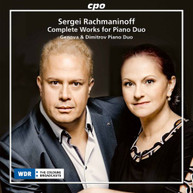 RACHMANINOFF / GENOVA &  DIMITROV PIANO DUO - COMPLETE WORKS FOR PIANO CD