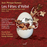 RAMEAU / PURCELL CHOIR / VASHEGYI - LES FETES D'HEBE CD