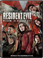 RESIDENT EVIL: WELCOME TO RACCOON CITY DVD
