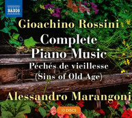 ROSSINI /  MARANGONI - COMPLETE PIANO MUSIC CD