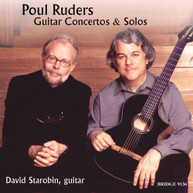 RUDERS / JAN / ODENSE SO  STAROBIN / WAGNER - GUITAR CONCERTOS AND SOLOS CD