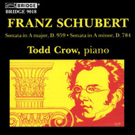 SCHUBERT /  CROW - PIANO SONATAS IN A CD