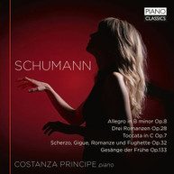 SCHUMANN / COSTANZA PRINCIPE - PIANO MUSIC CD